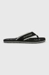 В'єтнамки Tommy Hilfiger SPORTY HILFIGER BEACH SANDAL чоловічі колір чорний FM0FM04469 В'єтнамки Tommy Hilfiger SPORTY HILFIGER BEACH SANDAL чоловічі колір чорний FM0FM04469