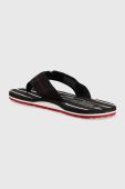 В'єтнамки Tommy Hilfiger PATCH HILFIGER BEACH SANDAL чоловічі колір чорний FM0FM04470