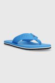 В'єтнамки Tommy Hilfiger TONAL HILFIGER BEACH SANDAL чоловічі FM0FM04472 колір блакитний