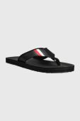В'єтнамки Tommy Hilfiger COMFORTABLE PADDED BEACH SANDAL чоловічі колір чорний FM0FM04473