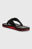 В'єтнамки Tommy Hilfiger MASSAGE FOOTBED BEACH SANDAL чоловічі колір чорний FM0FM04474