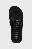 В'єтнамки Tommy Hilfiger MASSAGE FOOTBED BEACH SANDAL чоловічі колір чорний FM0FM04474