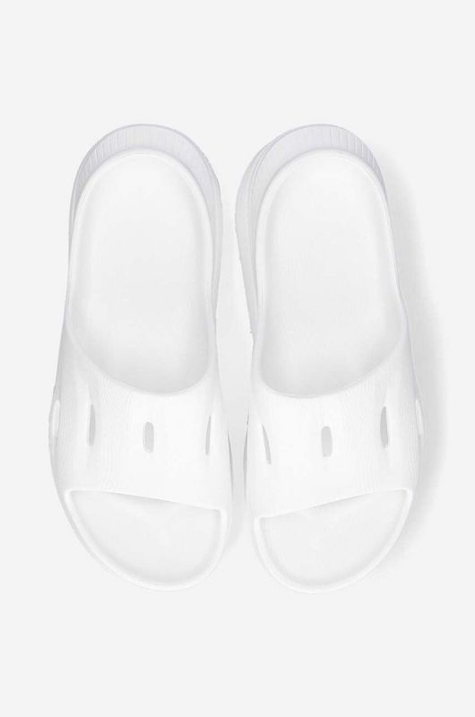Шльопанці Hoka One One ORA Recovery Slide 3 чоловічі колір білий фото 2