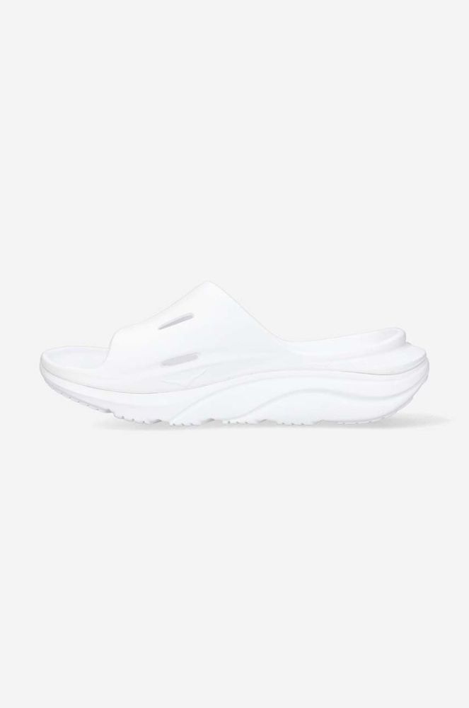 Шльопанці Hoka One One ORA Recovery Slide 3 чоловічі колір білий фото 3