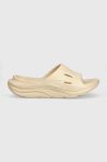 Шльопанці Hoka One One ORA Recovery Slide 3 чоловічі колір бежевий Шльопанці Hoka One One ORA Recovery Slide 3 чоловічі колір бежевий