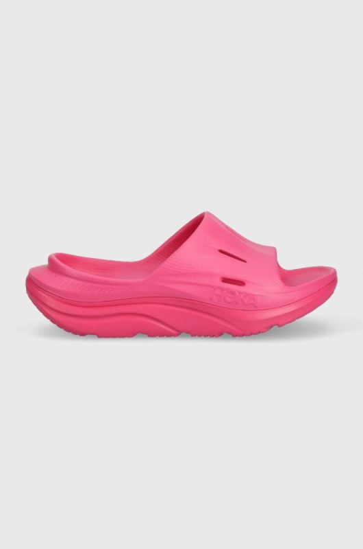 Шльопанці Hoka One One ORA Recovery Slide 3 чоловічі колір фіолетовий