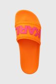 Шльопанці Karl Lagerfeld KONDO чоловічі колір помаранчевий KL70004