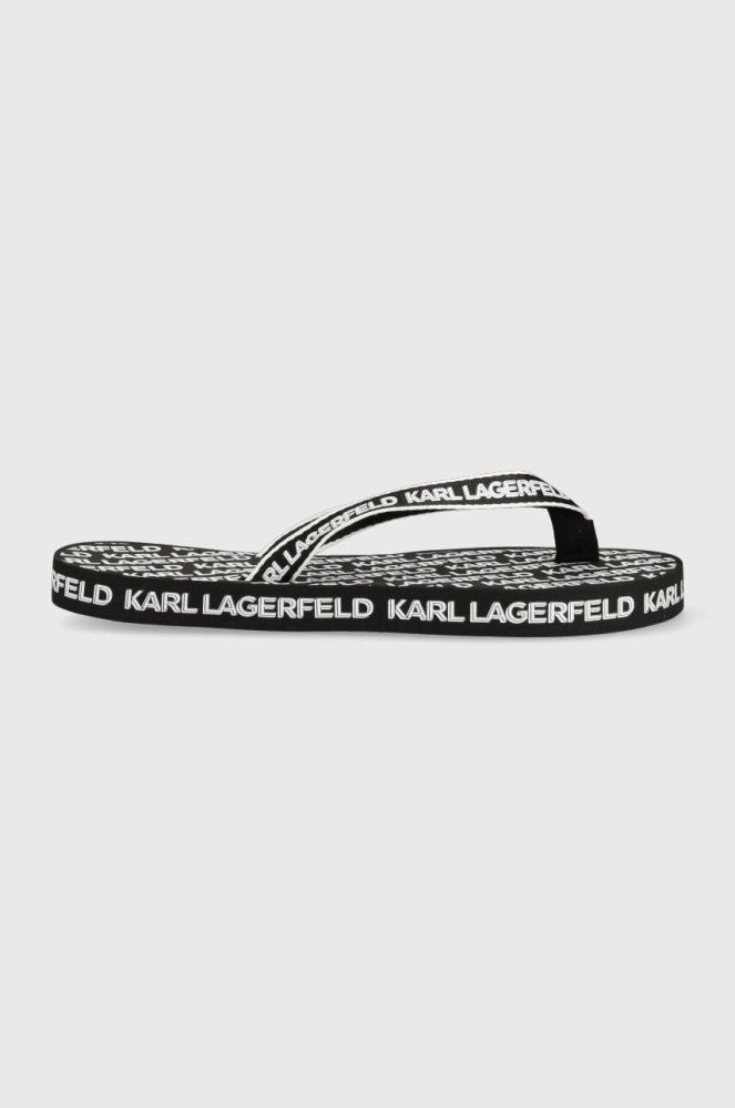 В'єтнамки Karl Lagerfeld KOSTA MNS чоловічі колір чорний KL71003