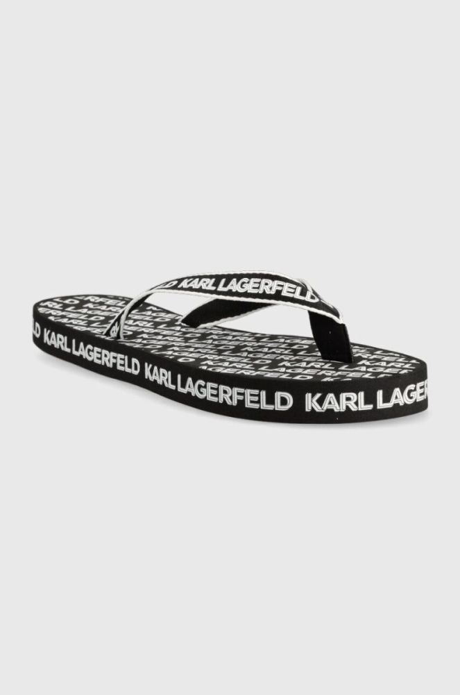В'єтнамки Karl Lagerfeld KOSTA MNS чоловічі колір чорний KL71003 фото 2