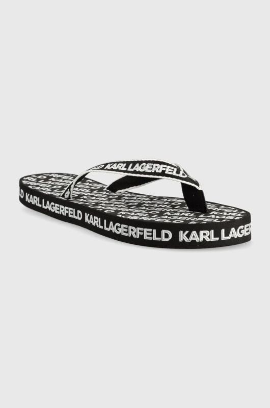 В'єтнамки Karl Lagerfeld KOSTA MNS чоловічі колір чорний KL71003 фото 2