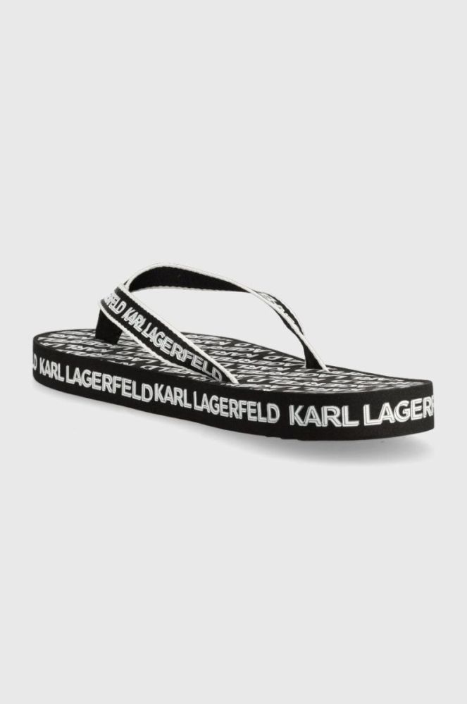 В'єтнамки Karl Lagerfeld KOSTA MNS чоловічі колір чорний KL71003 фото 3