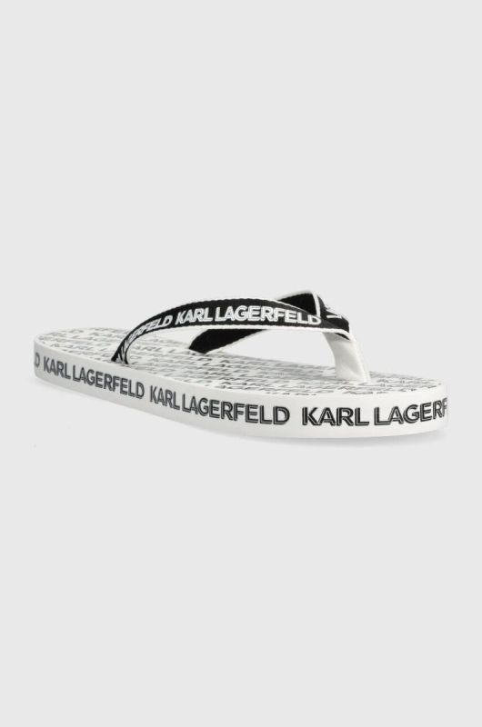 В'єтнамки Karl Lagerfeld KOSTA MNS чоловічі колір білий KL71003 фото 2
