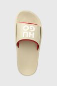 Шльопанці HUGO Nil чоловічі колір бежевий 50492920