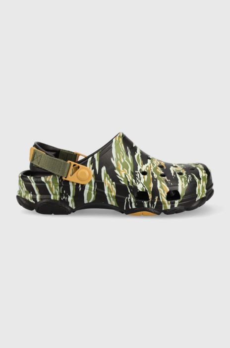 Шльопанці Crocs Classic All Terain Camo Clog чоловічі колір зелений 208062 208062.0C4-0C4 Шльопанці Crocs Classic All Terain Camo Clog чоловічі колір зелений 208062 208062.0C4-0C4