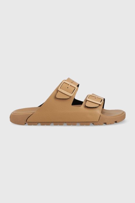 Шльопанці BOSS Surfley чоловічі колір бежевий 50466376