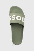 Шльопанці BOSS Kirk чоловічі колір зелений 50488911