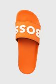 Шльопанці BOSS Kirk чоловічі колір помаранчевий 50488911