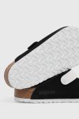 Шльопанці Birkenstock 1025895 Boston чоловічі колір чорний Boston 1025895-Blk/Wht