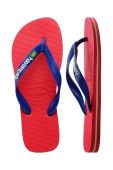 В'єтнамки Havaianas BRASIL LOGO чоловічі колір червоний 4110850.7797