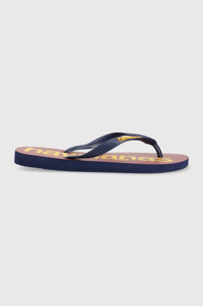 В'єтнамки Havaianas TOP LOGOMANIA чоловічі колір синій 4145741.0555