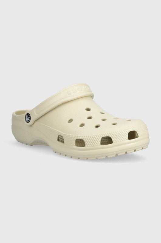 Шльопанці Crocs Classic чоловічі колір бежевий 10001 10001.2Y2-2Y2 фото 2
