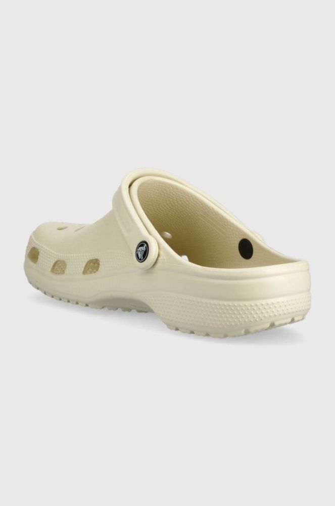 Шльопанці Crocs Classic чоловічі колір бежевий 10001 10001.2Y2-2Y2 фото 3