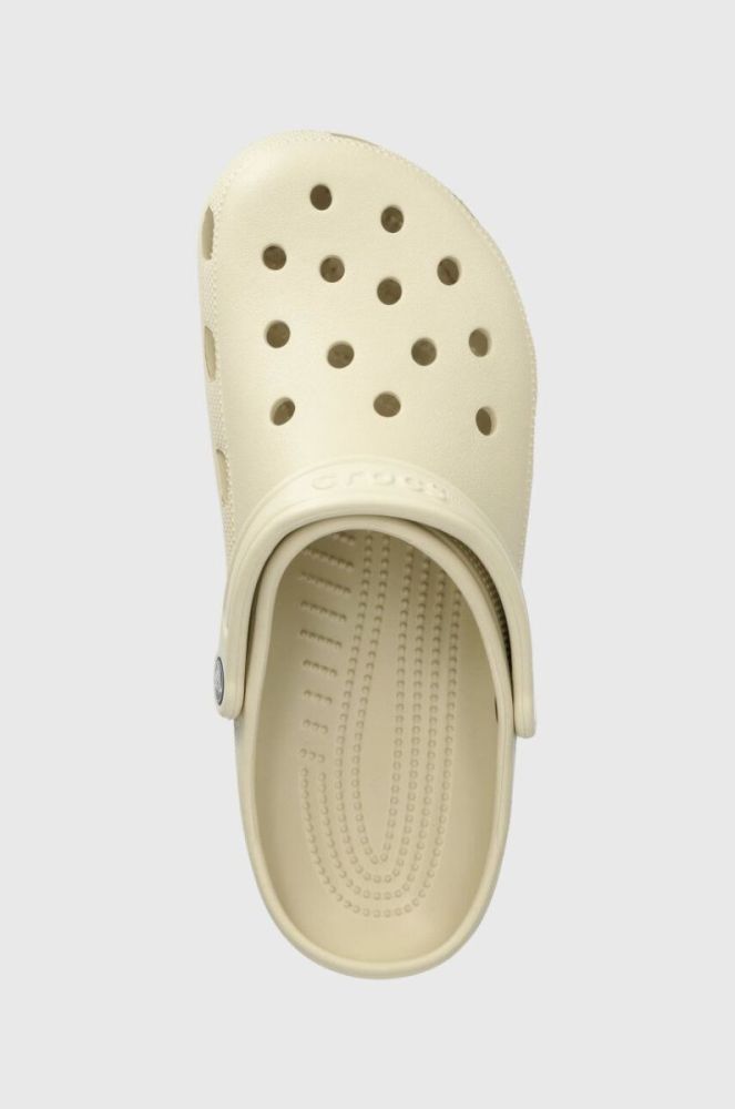 Шльопанці Crocs Classic чоловічі колір бежевий 10001 10001.2Y2-2Y2 фото 4