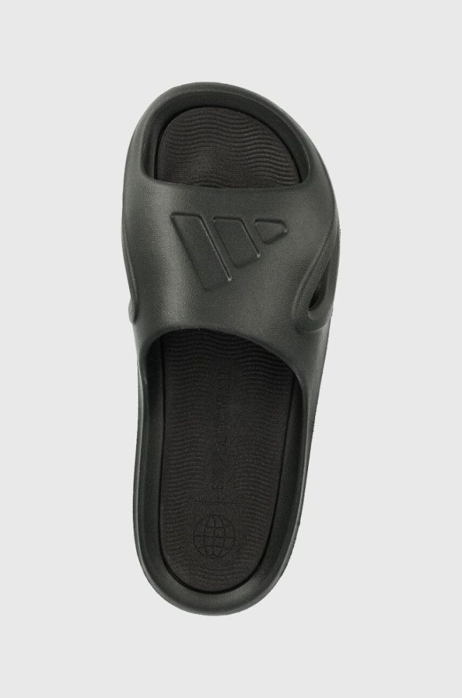 Шльопанці adidas колір чорний (2929325) фото 2