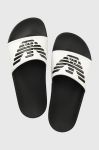 Шльопанці Emporio Armani Underwear XVPS04 XN747 D287 колір білий Шльопанці Emporio Armani Underwear XVPS04 XN747 D287 колір білий