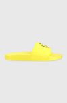 Шльопанці Polo Ralph Lauren Polo Slide колір жовтий 809892947004 Шльопанці Polo Ralph Lauren Polo Slide колір жовтий 809892947004