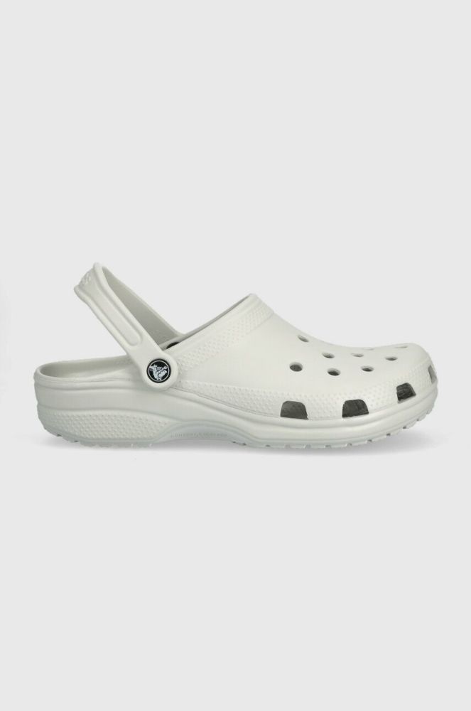 Шльопанці Crocs CLASSIC колір сірий 10001.1FT-1FT