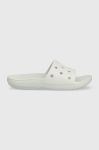 Шльопанці Crocs Classic Slide колір сірий 206121 206121.1FT-1FT Шльопанці Crocs Classic Slide колір сірий 206121 206121.1FT-1FT
