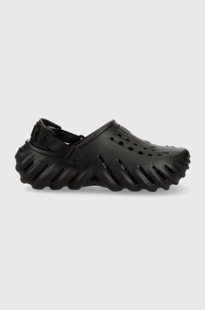 Шльопанці Crocs Echo Clog колір чорний 207937