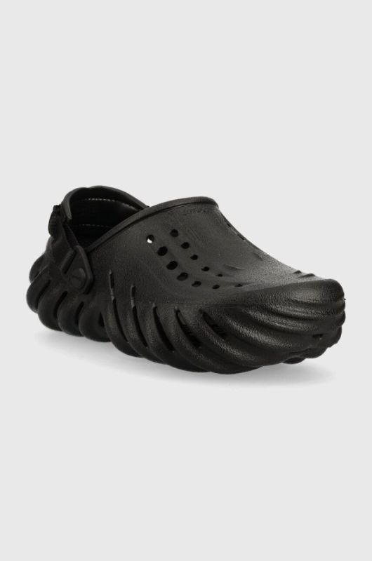 Шльопанці Crocs Echo Clog колір чорний 207937 фото 2
