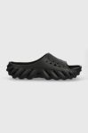 Шльопанці Crocs Echo Slide колір чорний 208170 Шльопанці Crocs Echo Slide колір чорний 208170
