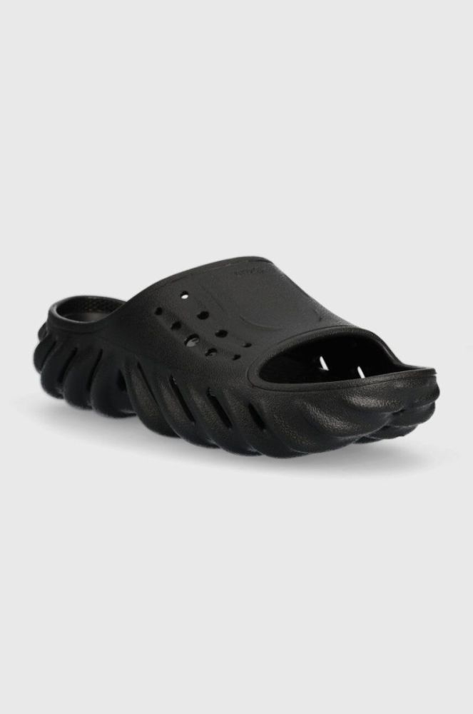 Шльопанці Crocs Echo Slide колір чорний 208170 фото 2