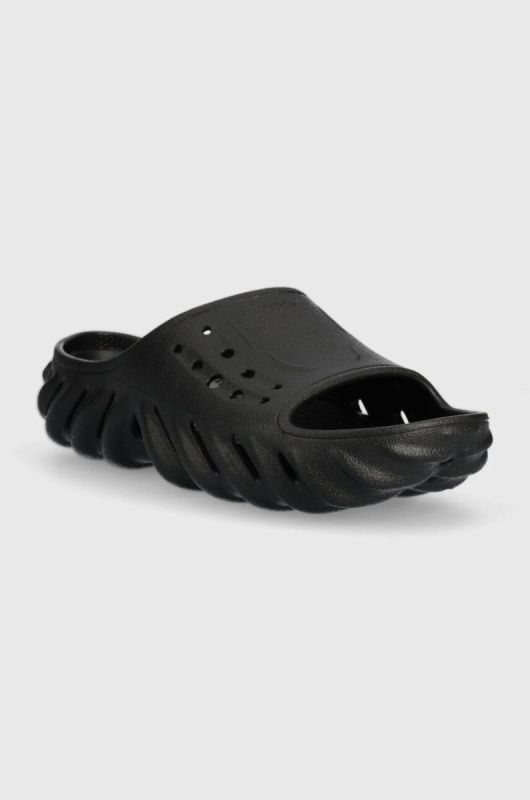 Шльопанці Crocs Echo Slide колір чорний 208170 фото 2