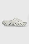 Шльопанці Crocs Echo Slide колір сірий 208170 208170.1FT-1FT Шльопанці Crocs Echo Slide колір сірий 208170 208170.1FT-1FT