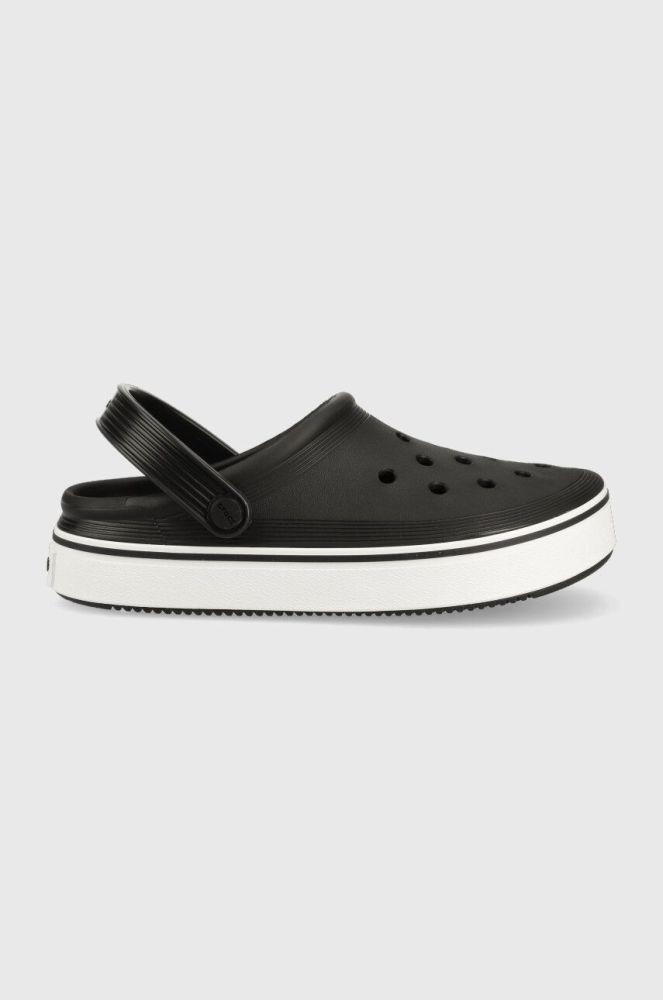 Шльопанці Crocs Crocband Clean Clog колір чорний 208371