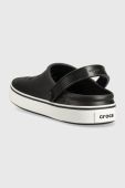 Шльопанці Crocs Crocband Clean Clog колір чорний 208371