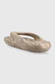В'єтнамки Crocs Mellow Marbled Flip колір сірий 208580