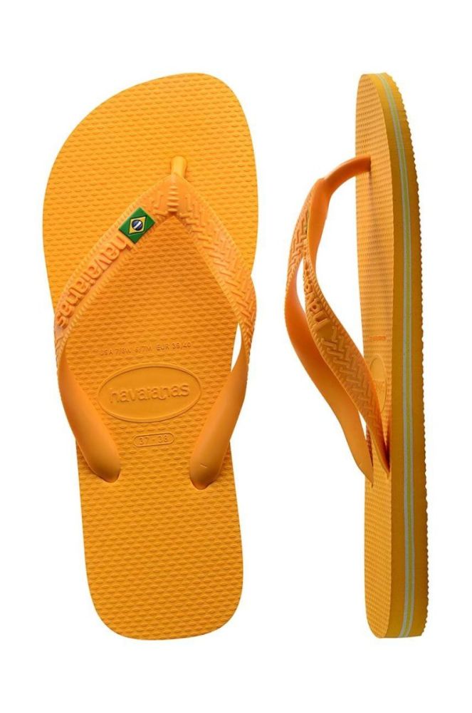 В'єтнамки Havaianas BRASIL колір жовтий 4000032.1740 фото 5