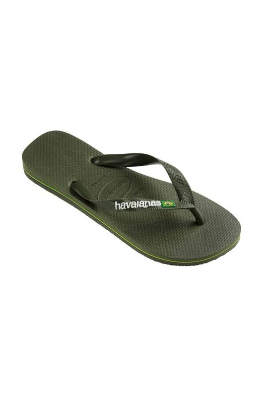 В'єтнамки Havaianas BRASIL LOGO колір зелений 4110850.3058 фото 2