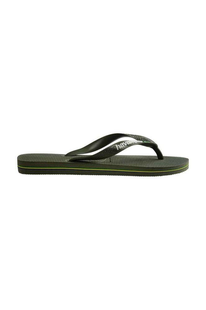 В'єтнамки Havaianas BRASIL LOGO колір зелений 4110850.3058 фото 3