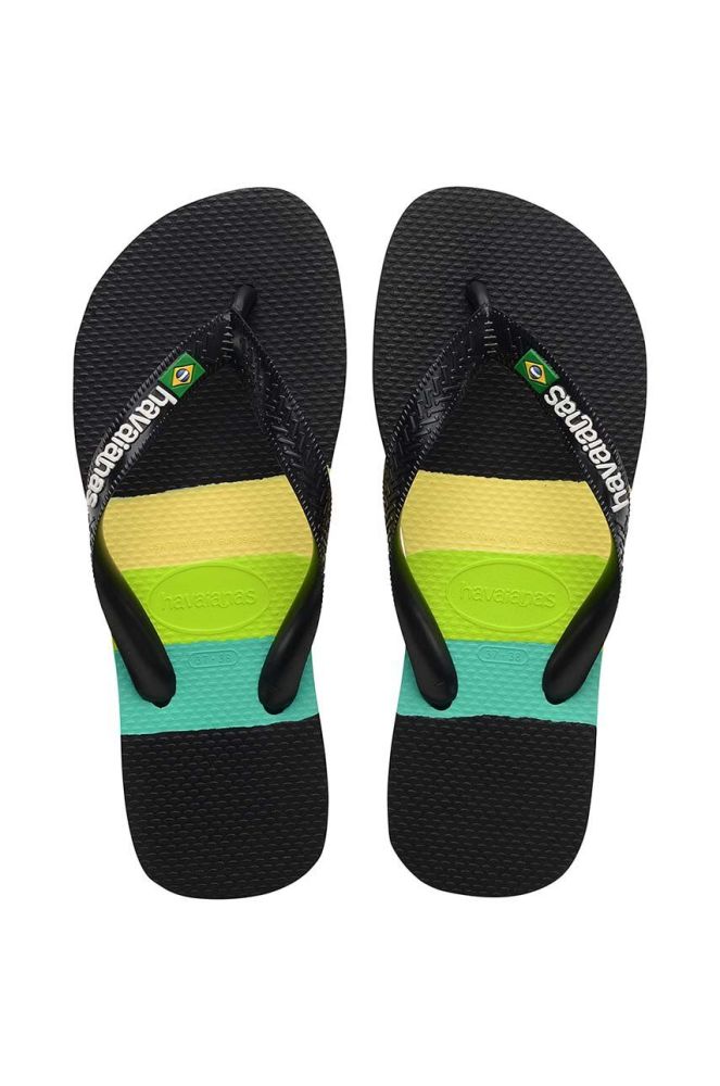 В'єтнамки Havaianas BRASIL TECH колір чорний 4147239.1069