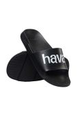 Шльопанці Havaianas SLIDE CLASSIC LOGOMANIA колір чорний 4148124.0090
