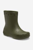 Гумові чоботи Crocs Classic Rain Boot колір зелений 208363.ARMY.GREEN-GREEN