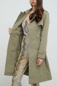 Тренч Guess жіночий колір зелений перехідний