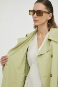 Тренч By Malene Birger жіночий колір зелений перехідний oversize