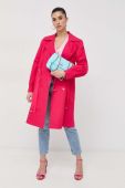 Пальто Marciano Guess жіночий колір рожевий перехідний